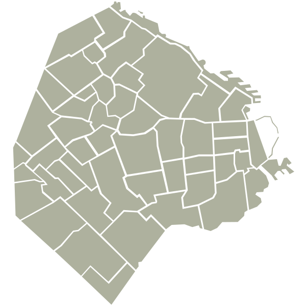 Mapa de la Ciudad Autónoma de Buenos Aires
